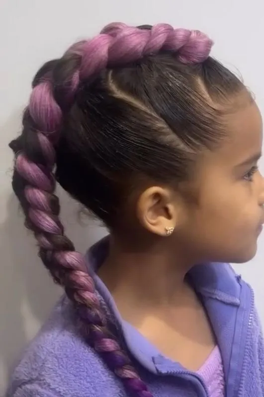 Rumi braids — salon work by Mariama